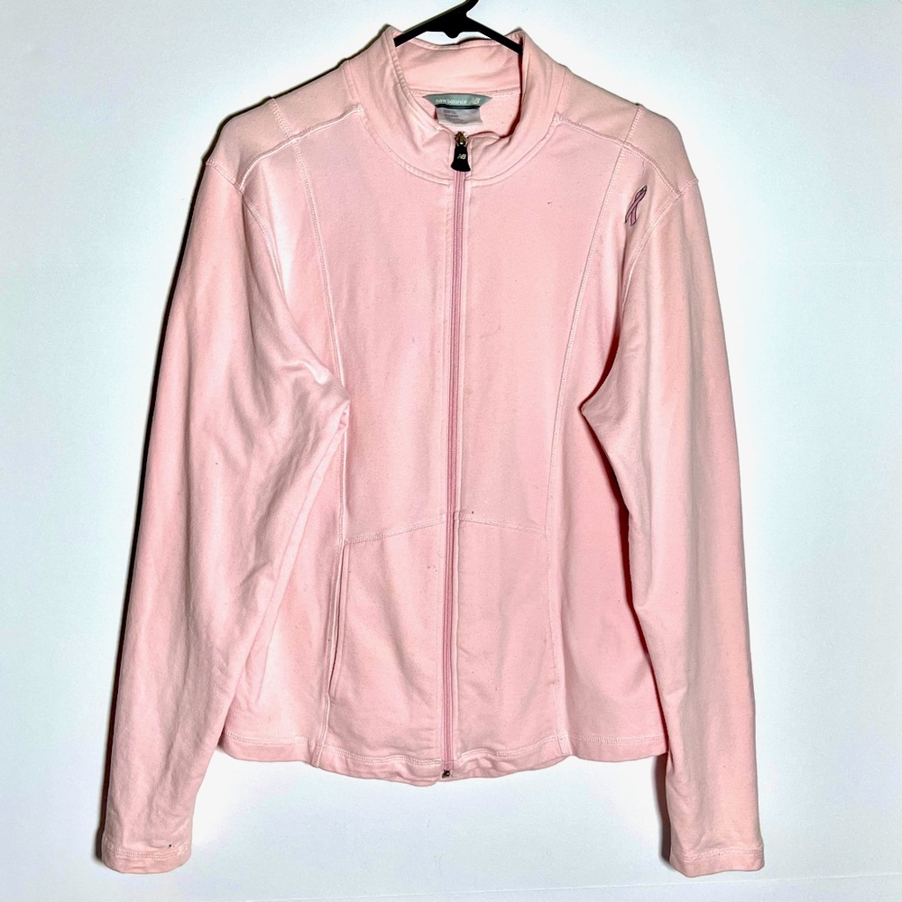 New Balance Breast Cancer Awareness Zip Sweater